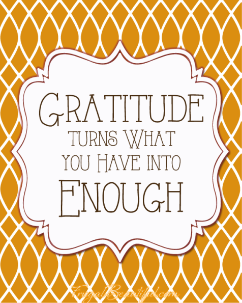 gratitude