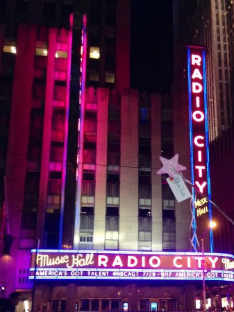 NYC radio city music hall
